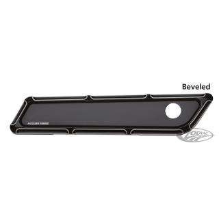 BEVELED LATCH COVERS FLH/T14-UP BLACK