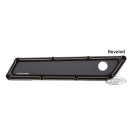 BEVELED LATCH COVERS FLH/T14-UP BLACK