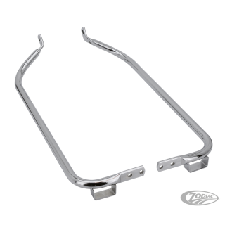 GZP Chrome saddlebag support kit FLH/T09