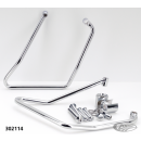 GZP Chrome Saddlebag support kit XL94