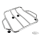 GZP Black contoured luggage rack