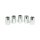 CHROME SPACER -25PACK