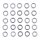 HEAD BOLT/CYL.BASE WASHER,CHROME -25PACK