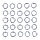CHROME SPACERS-25PACK