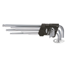 Ball end hex key set extra long 10Pc Met