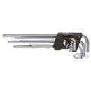 Ball end hex key set extra long 10Pc Met