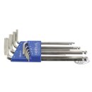 Bright Ball Allen wrenches Metric 9Piece