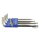 Bright Ball Allen wrenches Metric 9Piece