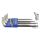 Bright Ball Allen wrenches Metric 9Piece