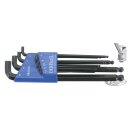 Stubby Ball Allen wrenches Metric 9Piece
