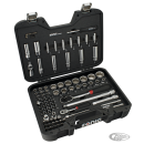 Sonic 85pc 1/4"+1/2" drive socketset SAE