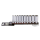 3/8" Socketset 12-point long metric 10PC