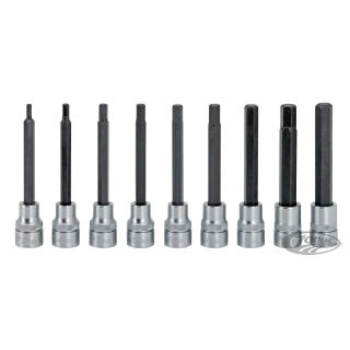 Sonic 9pc 3/8" long allen metric bitsckt