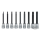 Sonic 9pc 3/8" long allen metric bitsckt