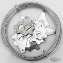 Safety wire 0.32" stainless 1lb can