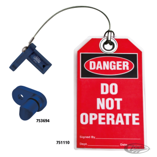 Jims Mighty Bite flywheel lock & tag