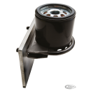 Oil filter cutting stand
