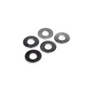 CHROME FLAT WASHERS 3/8 INCH-25PACK