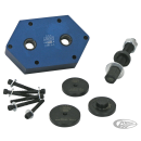 Trapdoor bearing tool w/collets stock&OS