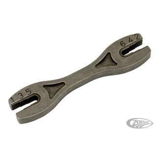 Spoke wrench, 6-jaw type