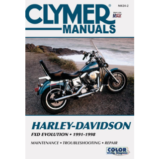 Clymer service manual FXD91-98