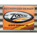 ZODIAC Dealer Shield, metal 40x30cm