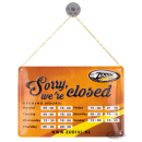 Zodiac metal opening hours double sign