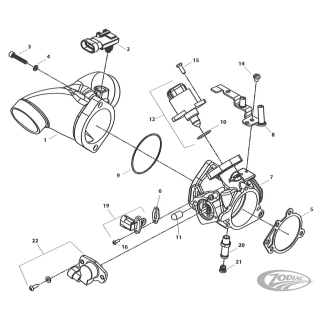 Gasket,Backplate,SBEFI,58mm