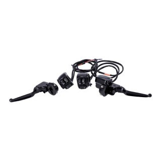 Lenker Armaturen Kit schwarz für Harley Can Bus Modelle 11-23