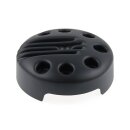 Cult-Werk, aircleaner cover Slotted. Matte black