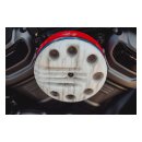 Cult-Werk, aircleaner cover Slotted. Matte black