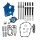 S&S, cam chest kit M8 - Chain drive, oil cooled