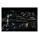 Zard Top Gun Auspuffanlage schwarz matt für Harley Sportster S 21-24