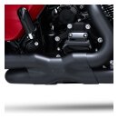 V&H, Power Duals PCX crossover head pipes. Black