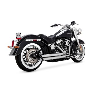 V&H, 2-1/2" Bigshots staggered PCX exhaust. Chrome