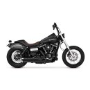 V&H, 2-1/2" Bigshots staggered PCX exhaust. Black