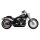 Vance & Hines Shortshots Staggered PCX Auspuff schwarz für Harley Softail 18-24