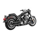 Vance & Hines Twin Slash 3" Slip-ons black