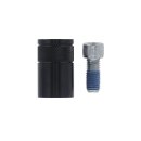 Burly Brand, front Delrin replacement slider kit. Black