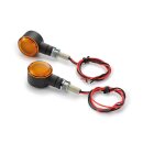 Daytona, D-Light SOL LED turn signal set. Amber lens