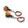 Daytona, D-Light SOL LED turn signal set. Amber lens