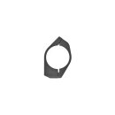 Daytona, fork clamp turn signal mount kit. 47mm