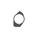 Daytona, fork clamp turn signal mount kit. 59mm