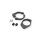 Daytona, fork clamp turn signal mount kit. 59mm