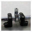 Daytona, universal bracket. Top mount. 7/8" ID, M8 thread