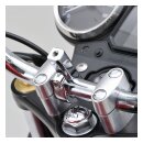 Daytona, universal bracket. Top mount. 7/8" ID, M8 thread