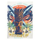 King Kerosin Tiki Surf Shop T-Shirt Off White