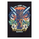 King Kerosin Tiki Surf Shop T-Shirt Black