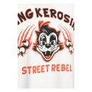 King Kerosin Street rebel t-shirt off white