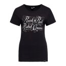 Queen Kerosin Rockn Roll Queen T-Shirt Black